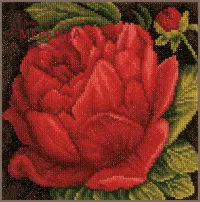 Фото Набір для вишивання хрестиком Lanarte Півонія PN-0144565