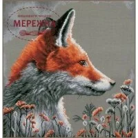 Фото Набір для вишивання хрестиком Lanarte Спостерігач в ночі (лисиця) PN-0202499