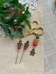 Фото Hobby Bee Маячок для ножиць Пряниковий чоловічок