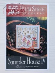 Фото Plum Street Samplers Схема Sampler House 4 PL109