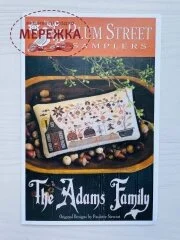 Фото Plum Street Samplers Схема The Adams Family PL80