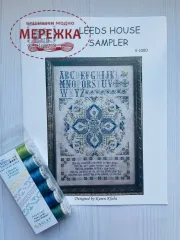 Фото Rosewood Manor Leeds House Sampler S-1080 + нитки 