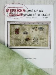 Фото Rosewood Manor Схема Some of My Favorite Things!+ тканина Sarah 28ct S-1354