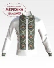 Фото Сорочка чоловіча Барвиста Вишиванка СЧ084