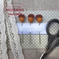 Фото Рахункові голки (піни) Puntinipuntini Set di perni di ghiande