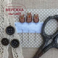 Фото Рахункові голки (піни) Puntinipuntini Set di perni di gufi