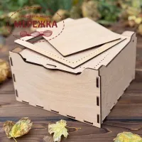 Фото Скринька для рукоділля TelaArtis під вишивку, дерево, SH-20-10