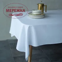 Фото Луцьк Виріб для вишивання, скатертина біла, 120*145 см. 052/00-2-09