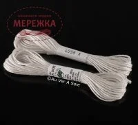 Фото Au Ver a Soie 100% шовк, Soie d'Alger 4098(Blanc)