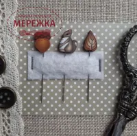 Фото Рахункові голки (піни) Puntinipuntini Squirrell Small Pin Set