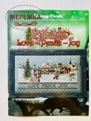 Схема для вишивання Stoney Creek Village Love Peace Joy фото