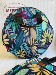 Фото сумка для рукоділля кругла