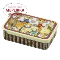 Фото Органайзер для рукоділля Emma Ball металевий Alpacas & Friends II Pocket Tin T200