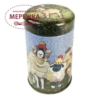Фото Органайзер для рукоділля Emma Ball металевий 3 яруси  Happy Sheep . Mini Stacking Tin T339