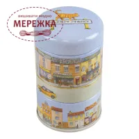 Фото Органайзер для рукоділля Emma Ball металевий 3 яруси  Market Street. Mini Stacking Tin T374