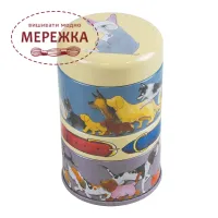 Фото Органайзер для рукоділля Emma Ball металевий 3 яруси  Paw Club. Mini Stacking Tin T376
