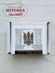 Фото Набір для вишивання бісером TelaArtis Герб України Б-311