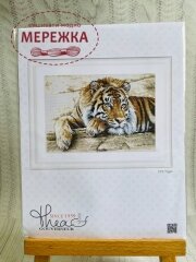 Набір для вишивання хрестиком Thea Gouverneur Тигр фото