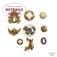 Фото Dress It Up набір пришивних декоративних гудзиків Timeless Treasures 10067