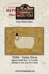 Фото Teresa Kogut Схема Tophat Sheep XS166