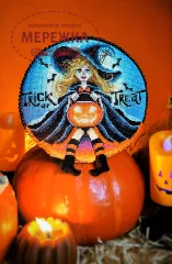 Фото Набір для вишивання хрестиком Ірина Наніашвілі Trick Or Treat. Пінкіп 103