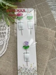 Фото Hobby Bee Набір пінів Тюльпани 3