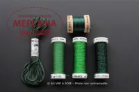 Фото Au Ver à Soie набір ниток Decouverte Ovale/Surfine - Vert Clair P/SGSS/VERT