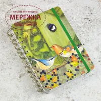 Фото Emma Ball Блокнот British Birds medium WIRO Notebook with pockets WIR06