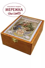 Фото Скринька для рукоділля Sajou дерево, Sewing ladies