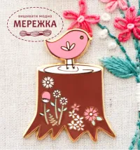 Фото Flamingo Toes Магнітний тримач для голок Woodland Birdie