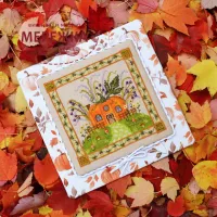 Фото Набір для вишивання хрестиком TelaArtis Гарбузовий будиночок Х-059