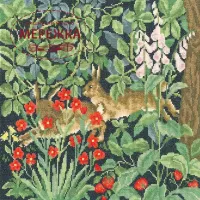Фото Набір для вишивання хрестиком Bothy Threads Greenery Hares XAC16