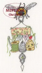Фото Набір для вишивання хрестиком Bothy Threads Sewing Bee XETE13