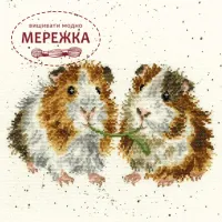 Фото Набір для вишивання хрестиком Bothy Threads Lettuce Be Friends XHD19