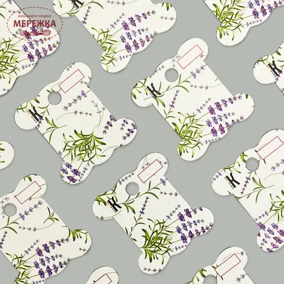 Фото Картонні бобіни Кольорова Духмяна лаванда БК-04