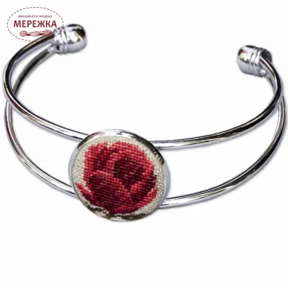 Набір для вишивання (мікровишивка) Life is beautiful Браслет "Бутон" фото