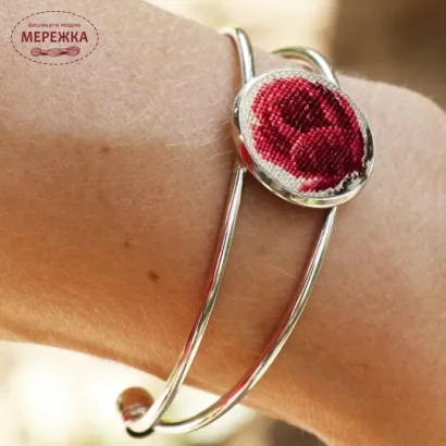 Набір для вишивання (мікровишивка) Life is beautiful Браслет "Бутон" фотографія