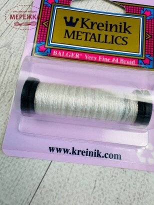 Фото Нитка Kreinik Very Fine #4, 11 метрів B4-100