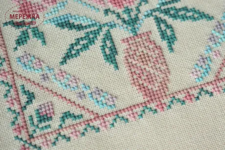 Фото Набір для вишивання хрестиком Дерево життя Півонія