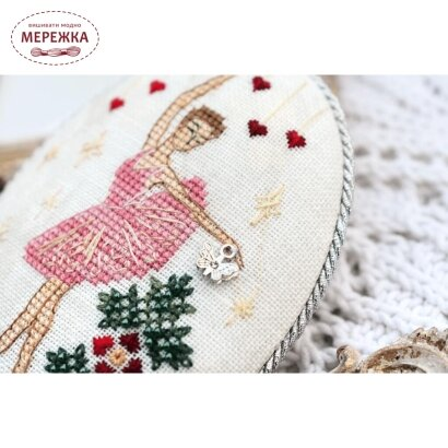 Фото TelaArtis Ялинкова прикраса. Балерина Х-403