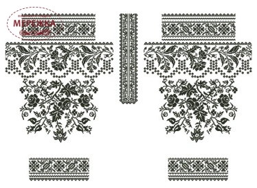 Фото Блуза жіноча біле домоткане Барвиста Вишиванка БЖд132