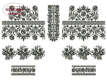 Фото Блуза жіноча біле домоткане Барвиста Вишиванка БЖд157