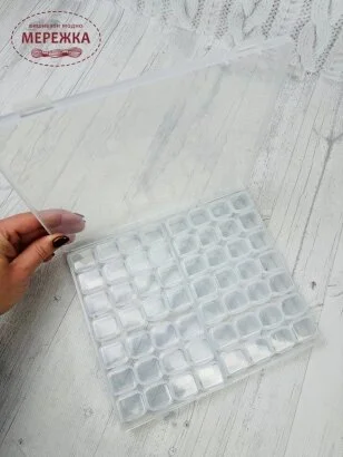 Органайзер для бісеру 56 комірок 987784