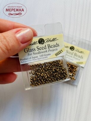 Фото Бісер Mill Hill Glass Seed Beads 00221