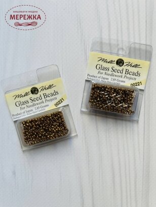 Фото Бісер Mill Hill Glass Seed Beads 2.85 g 00221