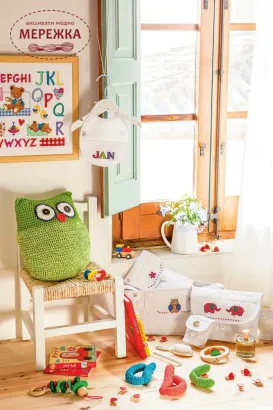 Фото Creation Point de Croix Журнал Douceurs de bebe