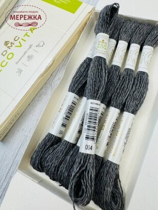 Фото DMC вовняна нитка Eco Vita 004