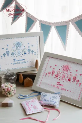 Фото Creation Point de Croix Журнал Douceurs de bebe