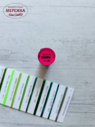 Фото Нитка Kreinik колір 009HL