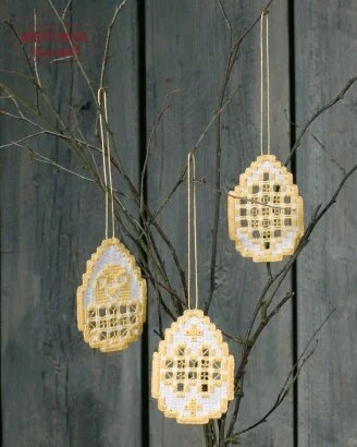 Фото Permin набір для вишивання в техніці хардангер 01-8842